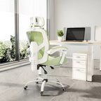 Erastic ZenMax – Fauteuil Ergonomique de Bureau avec Repose-Jambes Intégré
