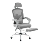Erastic ZenMax – Fauteuil Ergonomique de Bureau avec Repose-Jambes Intégré