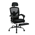 Erastic ZenMax – Fauteuil Ergonomique de Bureau avec Repose-Jambes Intégré